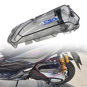 수정된 에어 필터 커버 에어 필터 하우징 혼다 Forza350 FORZA 350 ADV350 SH350용 투명 에어 필터 커버