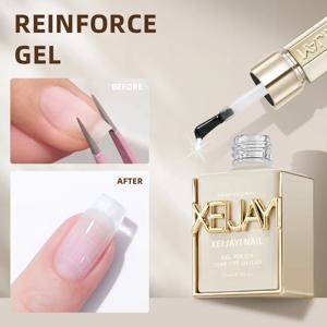 1Pc 15ml 강화 젤 네일 젤 다기능 클리어 젤 매니큐어 네일 강화제 젤 네일 확장 하드 젤 빌더