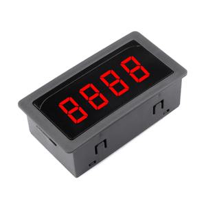 DC8-24V 속도 측정기 4 디지털 LED 타코미터 게이지 RPM 속도계 + 모터용 홀 근접 스위치 센서 NPN