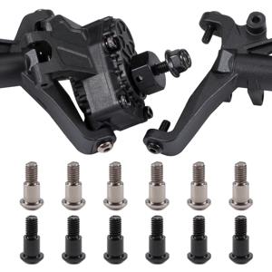 12PCS M3x4x10mm 축 SCX10 AR44 AR45 Capra Vanquish H10 VS4-10 F9 F10 D44 액슬 용 절개 킹 핀 숄더 나사