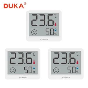 DUKA Atuman THmini 2.5인치 LCD 전자 디지털 온습도계 실내 미니 온도계 습도계 날씨 센서