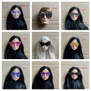 오리지널 인형 안경 선글라스 다양한 스타일 패션 멀티 컬러 액세서리 1/6 PP/FR BJD DIY 인형 장식용