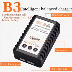 B3 충전기, 밸런스 충전기, 드론 배터리, 2S3S 리튬 배터리, 7.4V 11.1V, 쿼드콥터, 드론, 자동차, 보트 모델