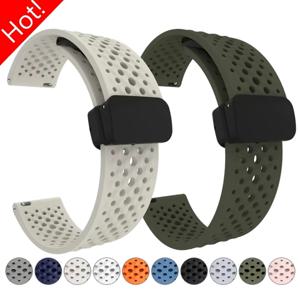 가민 베뉴 4 45mm/베뉴 3 2 SQ 비보액티브 5 6 3 4 마그네틱 루프 실리콘 밴드 포러너 265 255 165 570 645 스트랩용 20 22mm