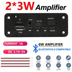 2x3W 미니 스테레오 오디오 앰프 보드 PBC 케이스 포함 DC 3.7-5V FiiO Ampero II DIY 스피커 휴대용 파워뱅크 모바일폰용