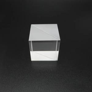 광학 빔 스플리터 10/15/20/30/40/50mm 프리즘 분할 큐브 분할 비율 R50% T50%