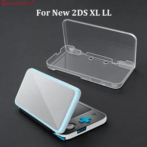 1/2PCS NS NEW 2DS LL XL 크리스탈 케이스 용 분할형 하드 보호 케이스 먼지 및 스크래치 방지 보호 커버