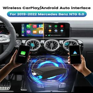 메르세데스 벤츠 A W177 GLB GLA CLA 클래스 2019-2022 NTG6.0 MBUX OEM 터치형 업그레이드용 무선 CarPlay 안드로이드 오토 인터페이스