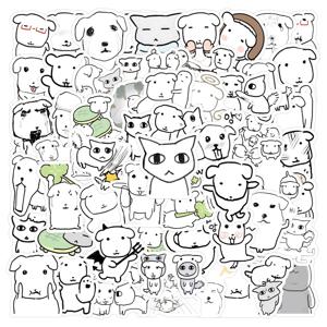 105개 새로운 Ganadi 만화 그래피티 스티커, 냉장고, 스케이트보드 등의 DIY 개인 맞춤 장식용