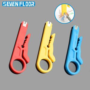 1팩/3팩 펀치다운 기능이 있는 와이어 스트리퍼, RJ45 RJ11 네트워크 전화 및 CCTV 배선용 멀티 케이블 스트리핑 도구