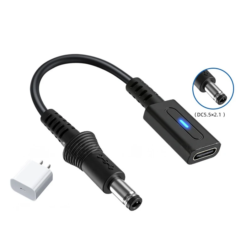 세가 MD1 MD3 SMS 컨트롤러용 PD 타입 C 충전 케이블, 45W USB C 변환 코드, SFC NES NEWFC 전원 케이블용 충전 어댑터