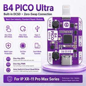 B4 PICO Ultar PR2350A DFU 엔지니어링 키트 - 아이패드 수리용 DFU/PWM 모드 원클릭 진입 장치 재부팅 도구