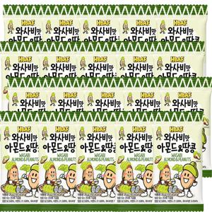 HBAF 바프 아몬드&땅콩 와사비맛 x 20개