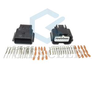 12 핀 7282-8854-30 7283-8854-30 자동차 공기 유량계 플러그 방수 밀폐형 케이블 소켓, 닛산용