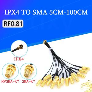 NGFF M.2 9260 9560 8265 NGW 용 U.FL IPX MHF4 피그 테일 케이블 안테나에 5PCS RP-SMA Wifi 무선 카드/라우터 용 안테나 포함