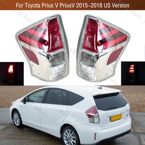 Toyota Prius V PriusV 2015-2018 미국 버전 자동차 후면 범퍼 테일 라이트 브레이크 스톱 리버스 램프 용 미등 미등 8155147272