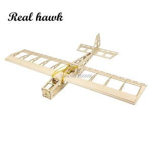리얼 호크 스케일 RC 발사우드 비행기 레이저 커팅 미니 스틱 580mm 발사우드 키트 DIY 조립 목재 모델