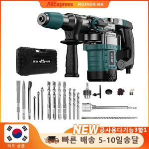 220V 로터리 전기 해머 드릴 콘크리트 천공기 1200W 전기 해머/드릴/전기 픽 철거용 콘크리트 슬로팅용