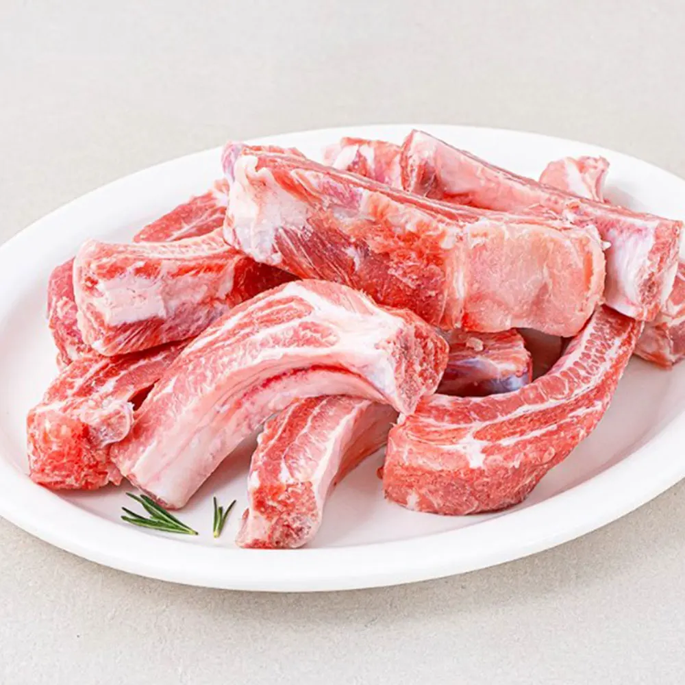 [꿀맛나는세상]돼지등갈비 찜용/구이용 1kg (냉동)