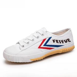 Feiyue 501 부드러운 바닥 무술 신발 훈련 태극권 캔버스 남성과 여성을위한 스포츠 신발 아침 운동