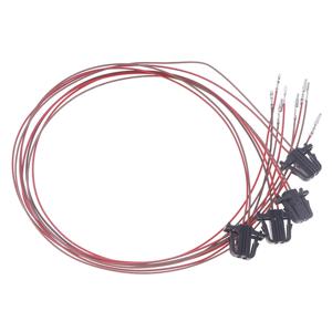앞뒤 자동차 문짝 라이트 케이블 와이어 커넥터 하네스 플러그, 골프 5 6 7 제타 MK5 MK6 MK7 T-ROC 티구안, 4 개