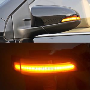 Toyota Corolla Camry Prius Vios Yaris Venza Avalon Altis LED 다이나믹 턴 시그널 라이트 사이드 미러 조명 용 2PCS