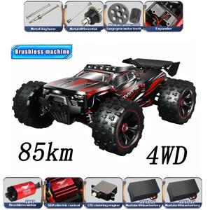 1:14 LED 리모컨 자동차 4WD RC 자동차, 고속 드리프트 몬스터 4x4 트럭, 어린이 대 Wltoys 144001 장난감, 85 km/h 또는 50 km/h