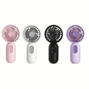 2025 USB 미니 충전식 휴대용 선풍기 (3단 속도 조절), 선물용으로 적합한 핸디형 선풍기, 사무실, 야외, 여행, 캠핑에 완벽