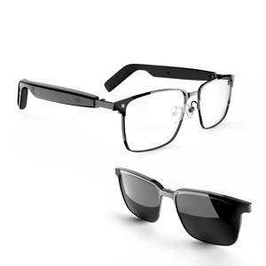 SG-20 Pro 2-in-1 TWS 데일리 웨어 스마트 글라스 블루투스 오디오, 음성 비서, 경량 디자인 9D