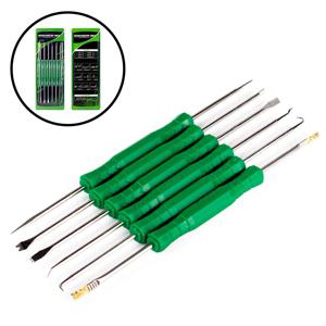 6pcs PCB 디솔더링 보조 도구 키트 납땜 보조 도구 PCB 청소 수리 도구 회로 기판 용접 보조 도구