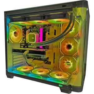게이밍 PC 코어 i9 E5-2650 CPU, GTX 1050, B760 DS3H, 8G/16GB RAM, 256G SSD, 5개 팬 RGB 케이스 (I5 i7 CPU)