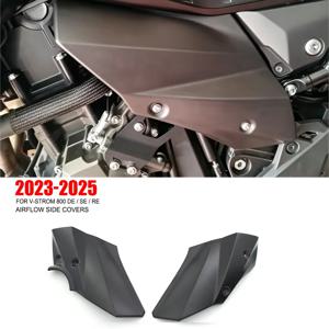 스즈키 V-Strom 800De 800Se 800Re 2023-2025 새로운 오토바이 에어플로우 사이드 페어링 커버 사이드 패널 프로텍터 바디 보호