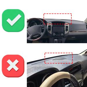 미쓰비시 파제로 쇼군 몬테로 2006-2020 V80 V87 V93 V97 대시매트 대시보드 커버 패드 보호 카펫 대시매트 선쉐이드
