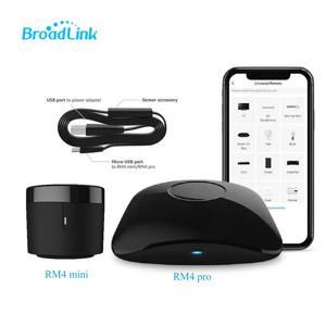 BroadLink RM4 Pro RM4 mini HTS2 온도 및 습도 센서 버전 스마트 홈 솔루션을 갖춘 무선 범용 리모컨 허브