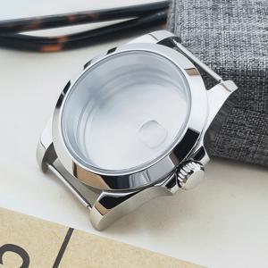 네이톤 36mm 39mm 실버 시계 케이스 사파이어 글래스 NH35 NH36 NH34 ETA2824 PT5000 무브먼트 호환