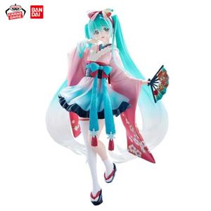 하츠네 미쿠 데스크탑 귀여운 액션 피규어 18cm 네코 티셔츠 버전 애니메이션 피규어 귀여운 소녀 모델 장난감 선물
