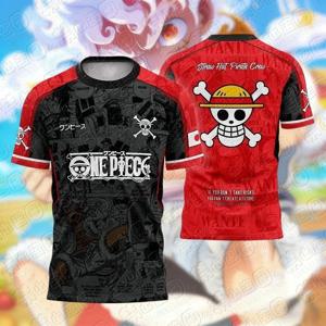 2026 원피스 루피 축구 유니폼 티셔츠 키즈 축구 특별 유니폼 남녀공용 속건 통기성 스웨트셔츠