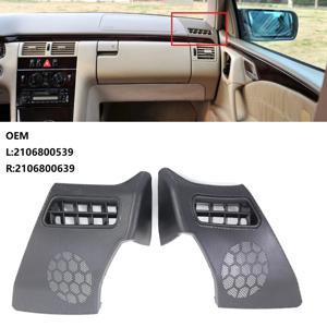 2106800639 A2106800539 메르세데스 벤츠 W210 E-클래스 1996-2002 차량용 대시보드 에어벤트 스피커 그릴 커버 (카 스타일링)