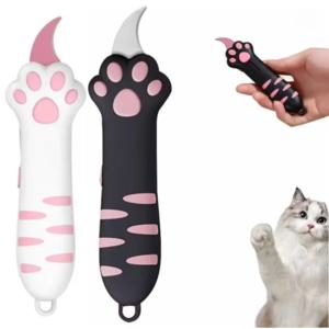 고양이 발 모양 미니 휴대용 커터, 창의적인 수제 공예용 칼, 종이 커팅 도구, 미술 용품
