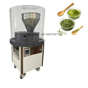 공장에서 직접 생산하는 말차 녹차 가루 분쇄기, 스테인리스 스틸 재질, 블루 스톤, 1.5kW 모터, 제빵용 분쇄기