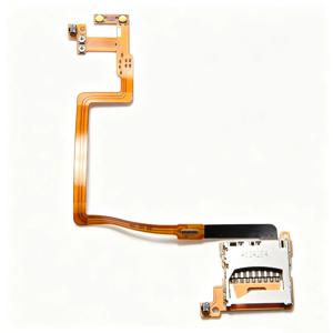 Nintendo DSi NDSi SD 카드 슬롯 리본 케이블 교체 SD 카드 슬롯 소켓 L R 볼륨 버튼 플렉스 리본 케이블 수리 부품