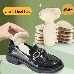 신발에 대한 6pcs 발 뒤꿈치 패드 너무 큰 크기 조정 스폰지 발 뒤꿈치 보호대 스티커 하이힐 통증 완화 삽입 발 깔창 여성