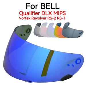 BELL 퀄리티 DLX MIPS용 오토바이 헬멧 바이저, 긁힘 방지, UV 윈드 실드 안경, BELL 볼텍스 리볼버 RS-1 RS-2