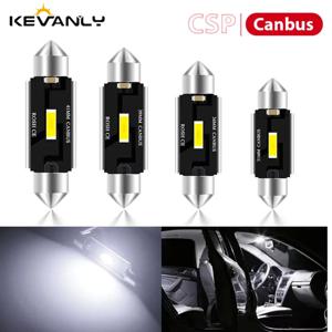 1x CSP 1860chip C5W LED 자동차 31mm 36mm 39mm 꽃줄 독서 등 자동 인테리어 돔 차량 트렁크 도어 램프 전구 6000k DC12V