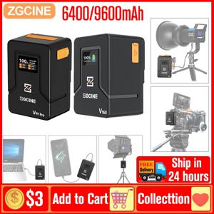 ZGCINE ZG-V99 V50 V160 S200 V 마운트 배터리 V-Lock 리튬 배터리 보조 배터리 Type-C 카메라용 파워뱅크 휴대폰 비디오