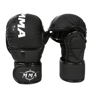 전문 MMA 복싱 장갑 두꺼운 PU 무에타이 킥복싱 훈련 복싱 액세서리 내구성 복싱 장비