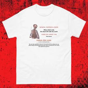 Rotten Dot Com Pure Evil 할로윈 T 셔츠 풀 사이즈 S 5XL FH395