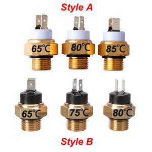 M16*1.5mm 65/75/80/85 ℃   내구성이 뛰어난 황동 오토바이 라디에이터 온도 센서 냉각수 팬 스위치 수온 온도 조절기
