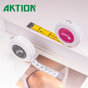 줄자 1.5M 2M 3M 소프트 줄자 양면 잠금 자동 감김, 정확한 줄자 바디 및 봉제 측정용 휴대용 내구성 우수