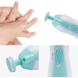 다기능 전동 아기 손톱깎이 트리머 매니큐어 도구 세트 아기 케어 네일 트리머 아기 손톱 파일 클리퍼 발톱 손톱깎이
